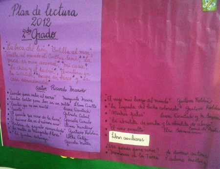 El Plan de lectura de 2do Grado